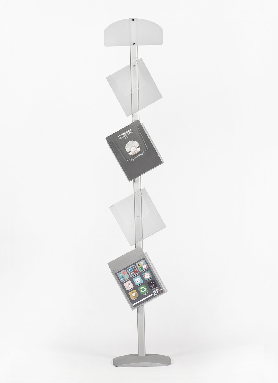 TEK AYAKLI ÇOK KATLI EĞİK BROŞÜRLÜK